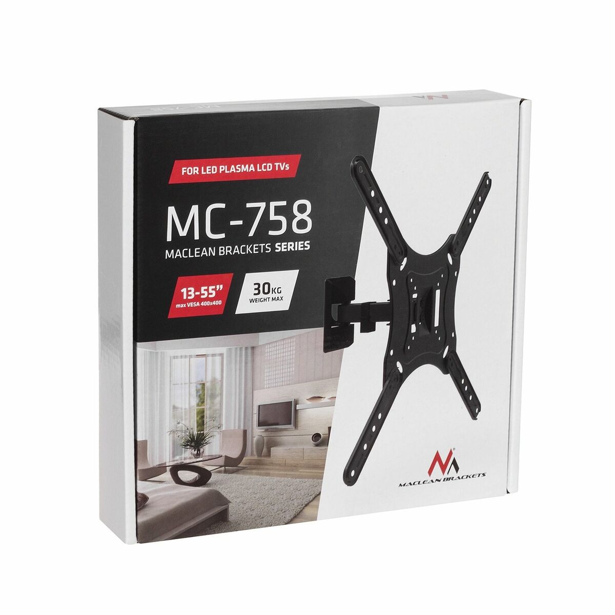 TV-teline MacLean MC-758 55" 13" 30 Kg